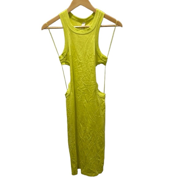 Dion Lee Jersey Dress Lime - Picture 4 of 9
